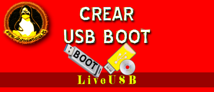 LiveUSB, USB arrancable para probar o instalar Linux