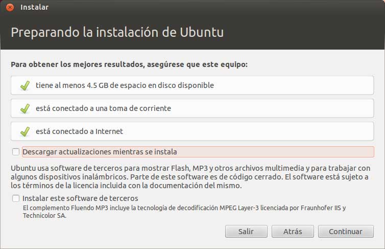 Ubuntu Preparando Instalación